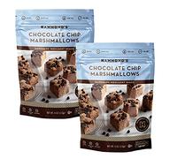 Hammond's Candies | Gourmet Chocolate Chip Marshmallows | 2 Bags, Great for Snacking | Hot Chocolate, S’mores and Homemade Brownies | Small Batches | Handcrafted in the USA