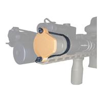 Hammy3DPrints Light/Lens Cover for Weapon Mounted Flashlights (HLX, Olive Green)