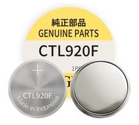 HamnaKhu CTL920F Battery,Replacement for Watch Cell Casio - Compatible with Panasonic CTL920F Solar Rechargeable Battery