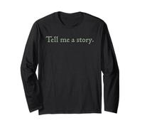 Hamnet Tell Me A Story Door Front & Back Long Sleeve T-Shirt