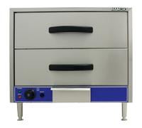 Hamoki Commercial 2 Drawer Warming Drawer - Wet Heat Plug In WL-02-01