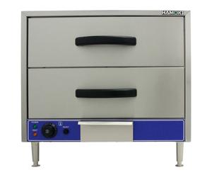 Hamoki Commercial 2 Drawer Warming Drawer - Wet Heat Plug In WL-02-01
