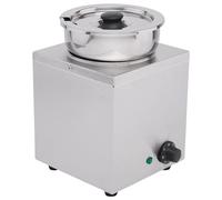 Hamoki Commercial Single Round Pot Wet Heat Bain Marie 3.5 Ltr 13A Plug-in BMP-4