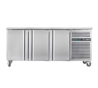 Hamoki GN3100TN 3 Door Counter Fridge Ventilated Cooling 418 Ltr 700mm Deep