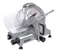 Hamoki HBS-220JS Commercial Meat Slicer Gravity Belt Driven 9 220mm Blade Plug In