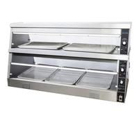 Hamoki HDS-5 Commercial Chicken Warmer Heated Cabinet - 2 Tier 1530mm Wide 1 Phase