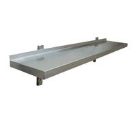 Hamoki STSW-153 Stainless Steel Wall Shelf - 1500mm x 300mm