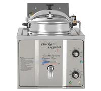 Hamoki TP-16L Commercial Countertop Pressure Fryer 15L - 12 Piece Chicken