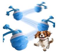 HAMON Smart Dog Toy, Interactive Electric Play Ball with Tail, Dog Ball, Reduce Boredom and Stress for Small/Medium Dogs, Christmas Toy