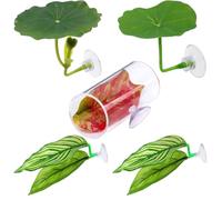 Hamp Leaf For Betta, Breeding Sheet And Ornament For Aquarium, Hammock In The Shape Of A Fight Leaf | 5 For Reproductive And Resting Housing, Comfortable For The Guppy