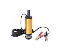 HamPaesk 1pc 12V 24V DC Electric Submersible Pump For Pumping Diesel Oil Water Aluminum Alloy Shell 12L Fuel Transfer Pump 12 V Volt 24(24V)