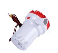HamPaesk 1pc Bilge Pump Boat Pumps 12V 24V 1500GPH 2000GPH Submersible Kayak Rule Water 24 Volt Garden Rinse Car Wash Bath(2000GPH,12V)