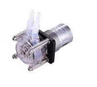 HamPaesk 1pc DC 24V Peristaltic Pump With Silicone Tubing High Flow Water Liquid Dosing Vacuum Self-Priming Anti-Corrosion(12V)