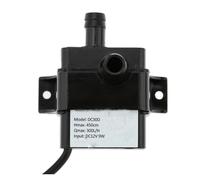 HamPaesk 1pc DC12V 9W Micro Brushless Water Oil Pump Waterproof Submersible Fountain Aquarium Circulating 300L/H Lift 450cm