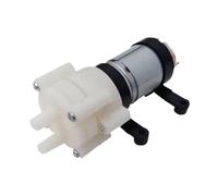 HamPaesk 1pc Micro Water Pump R385 Motor DC 6-12V Silent Electric Diaphragm Large Flow 1.5-1.8L/Min ABS For Experimental Supplies