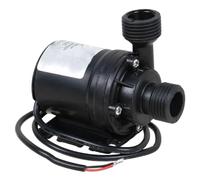 HamPaesk 1pc Pressure Pump DC 12V Submersible 800L/H 5m Solar Brushless Motor Water Low Noise Circulation(Water Pump A)