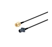 HamPaesk 1PC RG174 Cable Fakra A B C D E F G H I K Z Male To SMA Adapter Car GPS Navigation Antenna Extension Cord RF Coax Pigtail(SMA M to G M-RG174,3M)