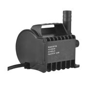 HamPaesk 1pc Submersible Water Pump Electric 400L/H Small Fountain Pump With Max9.8ft Lift, 6.5ft USB Cable And Suction Cup Base, Portable(400L 1H)