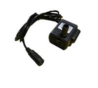 HamPaesk 1pc Water Pump 3-9V USB Plug 12V Hydroponic Cooling Circulating Aquarium Pet Drinking Silent Brushless Submersible(5800-DC12V)