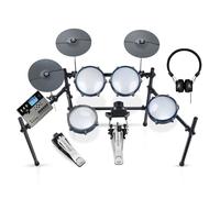 HAMPBACK ACE-307 Starter Electric Drum Set with Pretty Electronic Drum Mesh Pads, 2 Cymbals with Choke, 52+20 Drum Kits and 918