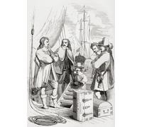 Hampden Cromwell and other Puritans stopped by royal proclamation when attempting to emigrate to the colonies in the 1634. John Hampden 1595 ÔøΩ 1643. English landowner and politician. Oliver Cromwell