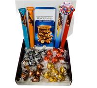 Hamper Chocolate Box Birthday Gifts for Her, Him, Presents for Mum, Dad, Boyfriend, Girlfriend, Teacher, Valentine’s Day, Easter, Christmas & Anniversary (Full Size, Birthday)