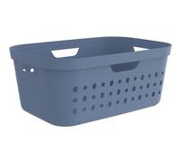 Hamper Laundry Bin Laundry Baskets 39 L Horizon Blue With Handles Plastic