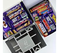 HamperWell Dairy Milk Chocolate Mix & Match XL Letterbox Gift Hamper - choose your combination