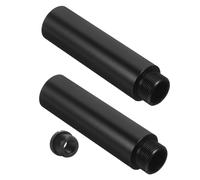 HAMPPLIES 1 Set Mic Stand Extension Kit Microphone Stand Extension Tubes for Live Streaming Recording Simple Installation for Singers Content Creators