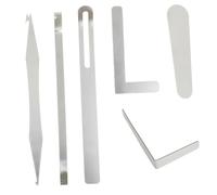 HAMPPLIES 1 Set Saxophone Repair Kit Woodwind Maintenance Tools Set for Easy Instrument Care Includes Reed Needle Spring Hook for Flute Piccolo Clarinet Saxophone