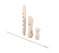HAMPPLIES 1 Set Soprano Recorder for Educational Music Flute German Style Abs Treble Instrument for Beginners Promotes Musical Skills Safe and Fun for Early Learning