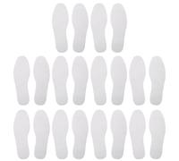 HAMPPLIES 10 Pairs 6Mm Thick Wool Felt Insoles Warm Shoe Inserts for Men Women, Cuttable Winter Boot Pads, Sweat-Absorbent Soft Cushioning for Cold Weather Shoes Size 44