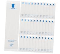 HAMPPLIES 100pcs Disposable Thermometer Covers Safe PE Material Protective Film for Hygienic Use