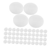 HAMPPLIES 100pcs Makeup Sponge Puff Refill Soft Cushion Sponges for Loose Powder and Foundation Quick Replacement Applicator Pads for Wet and Dry Use Bulk for Even Blending