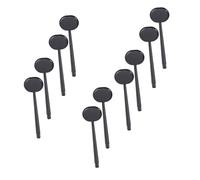HAMPPLIES 10Pcs Handheld Eye Occluder Tool with Anti-Slip Ergonomic Handle Lightweight Abs Plastic Eye Test Shield for Adults School Vision Exams