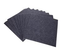 HAMPPLIES 10pcs Thickened Square Carpet Tiles Non-Slip Protective Floor Mat for Crawling Playing and Exercising DIY Puzzle Rug Tiles for Home Safety and Stylish Decor