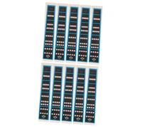 HAMPPLIES 10pcs Violin Scale Note Stickers Fretboard Labels for Beginners Students Easy to Use and Tear Violin Learning Accessory