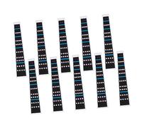 HAMPPLIES 10sheets Violin Intonation Stickers Finger Guide Decals for Reusable Labels for Beginner Violinists Easy to Apply Remove Finger Position Markers