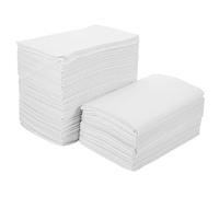 HAMPPLIES 125Pcs Disposable Manicure Mats Nail Table Protector Water Absorbent Salon Tablecloths Soft Supple Nail Art Practice Pads for Salon and Use