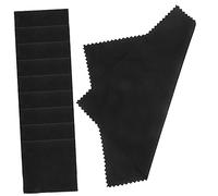 HAMPPLIES 12pcs Microfiber Piano Cleaning Cloth Reusable Double Sided Wipes for Violin Guitar Bass Dust and Stain Removal Soft Polishing Cloths