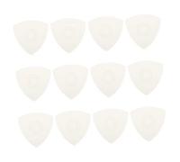 HAMPPLIES 12pcs Transparent Nylon Guitar Picks for Da Ruan and Liuqin Professional Non Slip Lightweight Plectrums for Acoustic and Traditional String Instruments Durable and Comfortable Grip