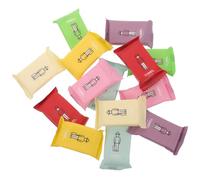 HAMPPLIES 14pcs Compressed Face Towels Disposable Travel Towels for Outdoor Camping Convenient Portable Washing Individual Packaging Super Absorbent Practical for Home Hotel Salon