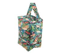 HAMPPLIES 1pc Printed Nursery Diaper Bag Cloth Storage Bag Handle Straps for for Organizing Diapers Reusable for Travel