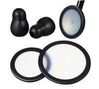 HAMPPLIES 2 Sets Stethoscope Replacement Accessories Soft Comfortable Ear Tips for Hospital Clinic Use Reduce Vibration and Noise Isolation