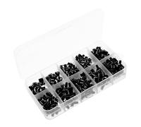 HAMPPLIES 200 Pcs Micro Momentary Push Button Switch Assortment Tactile Buttons for Electronics Prototyping Breadboard Projects Home Appliances and Industrial Control