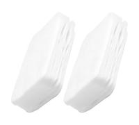 HAMPPLIES 200pcs Makeup Removal Pads Made of Soft Cotton Linters for Gentle Cleansing Pores and Face, Ultra-thin Disposable Face Cleansing Pads for Traveling