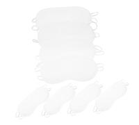 HAMPPLIES 20pcs Disposable Eye Masks Lightweight Sleep Eye Covers for Travel Home Office Breathable Polyester Silk Feel Light Blocking for Naps and Parties
