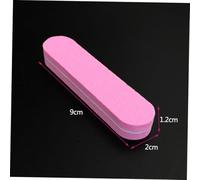 HAMPPLIES 20Pcs Double Sided Mini Nail Files for Manicure Pedicure Nail Care Reusable with Fine Grit for Polishing Acrylic Lightweight Easy to Clean