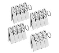 HAMPPLIES 20pcs Metal Lavalier Microphone Clips Lightweight Mic Holder for Clear Audio Capture Portable Lapel Mic Tie Clips Compatible with Broadcasters and Presenters