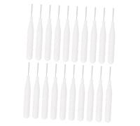 HAMPPLIES 20pcs Mini Portable Makeup Brushes and Tooth Interdental Brushes for Multi-use Eyebrow and Oral Care Tool with Comfortable Handles Suitable for Beginners and Professionals